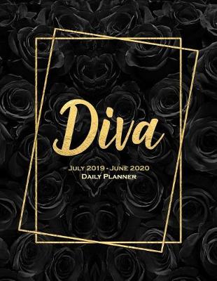 Book cover for Diva July 2019 - June 2020 Daily Planner