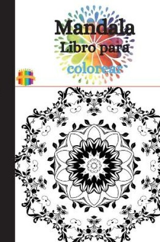 Cover of Libro para colorear de mandalas