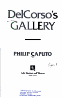 Book cover for Delcorso's Gallery