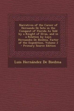 Cover of Narratives of the Career of Hernando de Soto in the Conquest of Florida as Told by a Knight of Elvas, and in a Relation by Luys Hernandez de Biedma, F