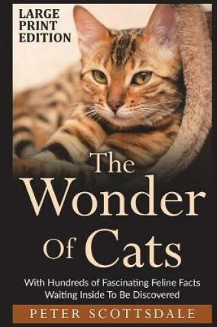 Cover of The Wonder Of Cats Large Print Edition