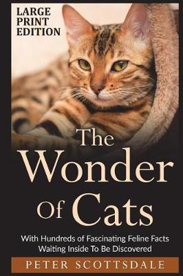 Book cover for The Wonder Of Cats Large Print Edition