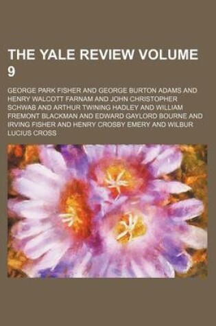 Cover of The Yale Review Volume 9