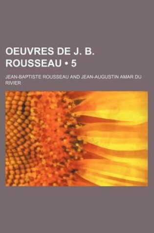 Cover of Oeuvres de J. B. Rousseau (5)