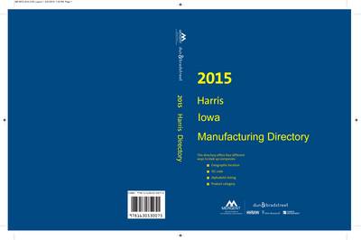 Book cover for Harris Iowa Manufacturers Directory