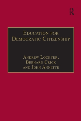 Book cover for Education for Democratic Citizenship