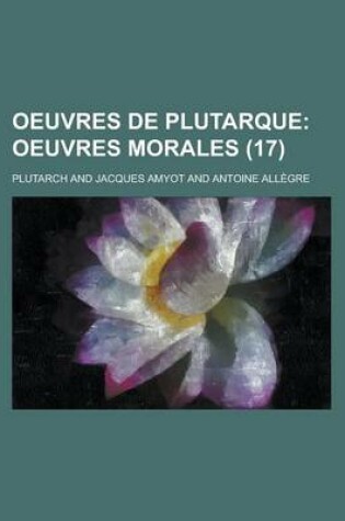 Cover of Oeuvres de Plutarque (17)