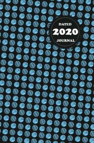 Cover of Dated 2020 Daily Journal, 6 x 9 Inches, Full Year Planner (Royal Blue)
