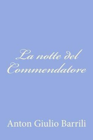 Cover of La notte del Commendatore