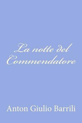 Book cover for La notte del Commendatore