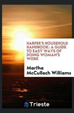 Cover of Harper's Household Handbook