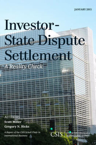 Cover of Investor-State Dispute Settlement