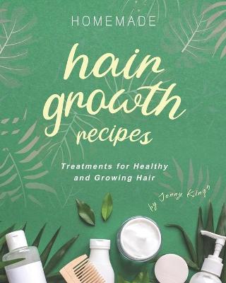 Book cover for Homemade Hair Growth Recipes