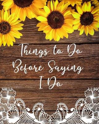 Book cover for Things to Do Before Saying I Do