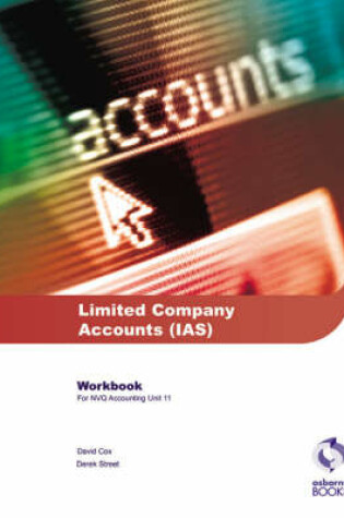 Cover of Limited Company Accounts (IAS) Workbook