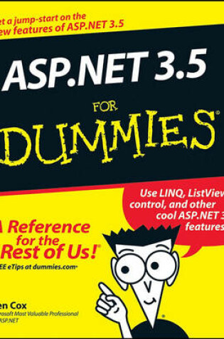 Cover of ASP.NET 3.5 For Dummies