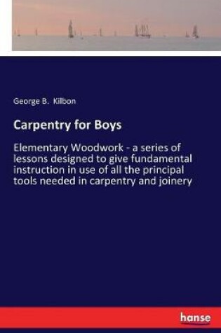 Cover of Carpentry for Boys