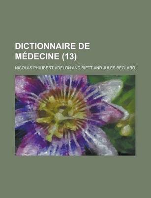 Book cover for Dictionnaire de Medecine (13)