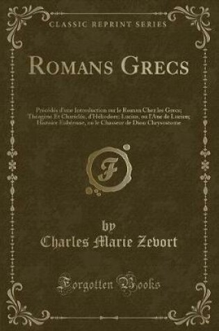 Cover of Romans Grecs