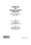 Cover of Families of the Handicapped Persons