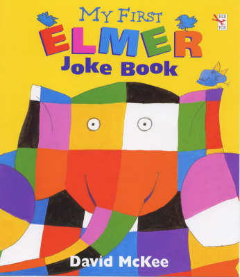 Book cover for My First Elmer Joke Book