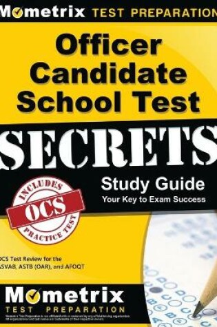 Cover of Officer Candidate School Test Secrets Study Guide