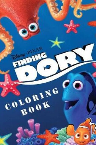 Cover of Disney Pixar Finding Dory Coloring Book.