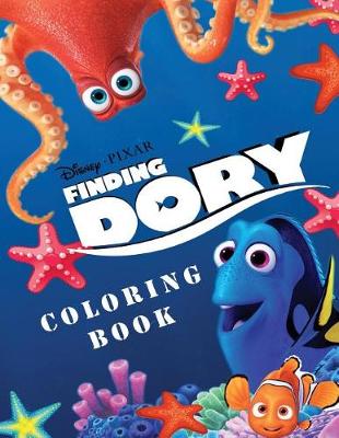 Cover of Disney Pixar Finding Dory Coloring Book.