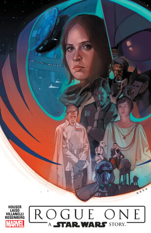Book cover for Star Wars: Rogue One Adaptation