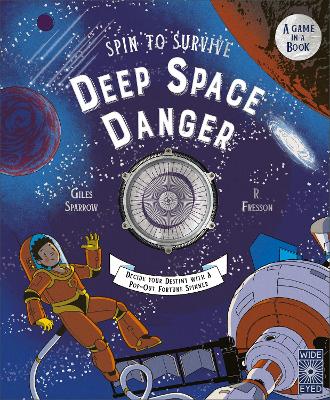 Book cover for Spin to Survive: Deep Space Danger