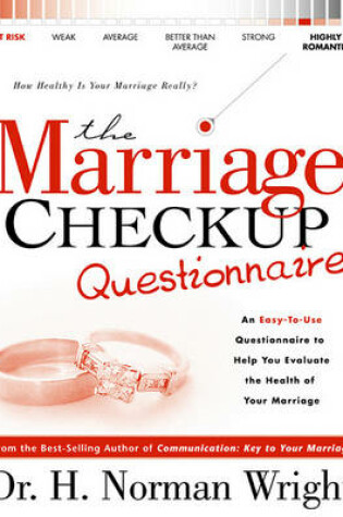 Cover of The Marriage Check-up Questionnaire