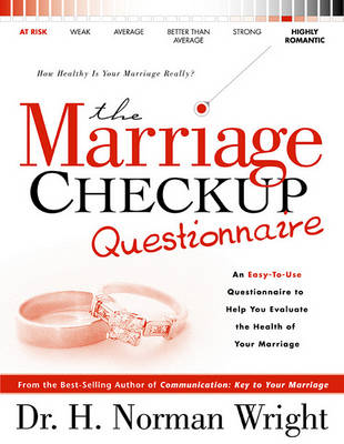 Book cover for The Marriage Check-up Questionnaire