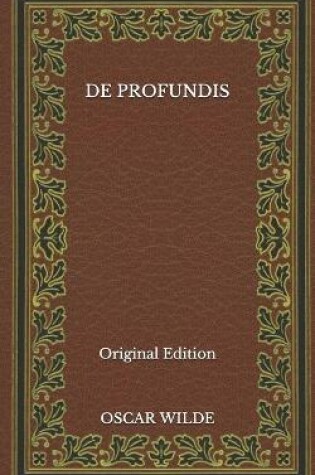 Cover of De Profundis - Original Edition