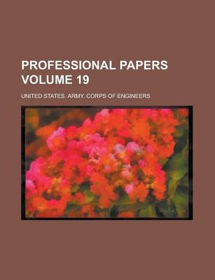 Book cover for Professional Papers Volume 19