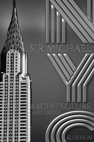 Cover of Iconic Chrysler Building New York City Sir Michael Huhn Artist writing Drawing Journal