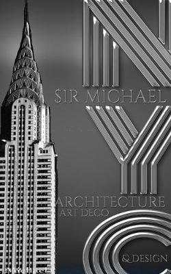 Book cover for Iconic Chrysler Building New York City Sir Michael Huhn Artist writing Drawing Journal