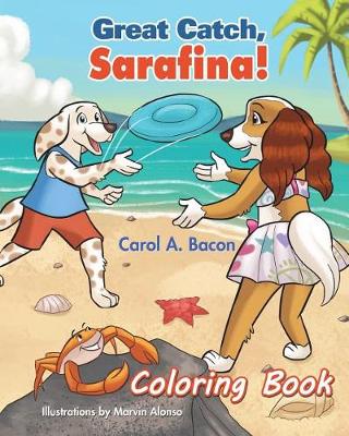 Book cover for Great Catch, Sarafina! Coloring Book