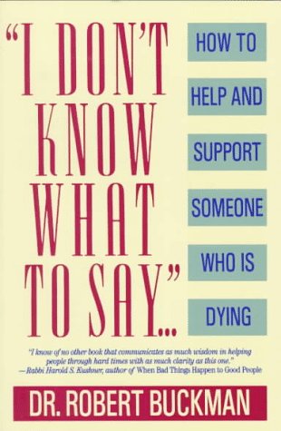 Book cover for I Don't Know What to Say...