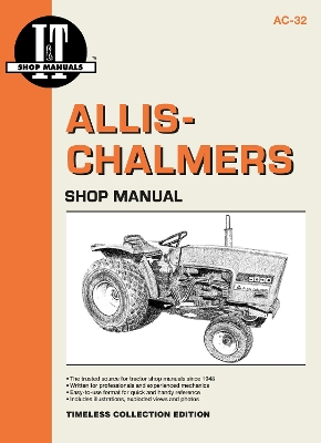 Book cover for Allis-Chalmers I&T AC-32 Shop Service Manual