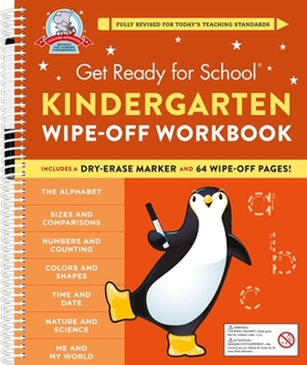 Book cover for Get Ready for School: Kindergarten Wipe-Off Workbook