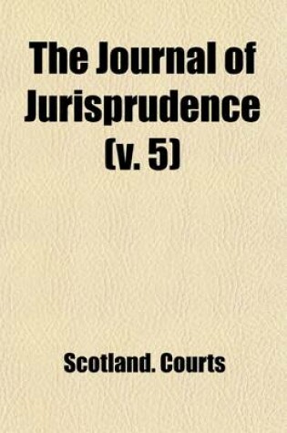 Cover of The Journal of Jurisprudence (Volume 5)