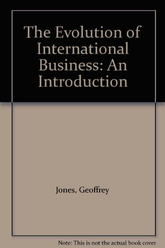 Book cover for The Evolution of International Business