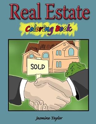 Book cover for Real Estate Coloring Book