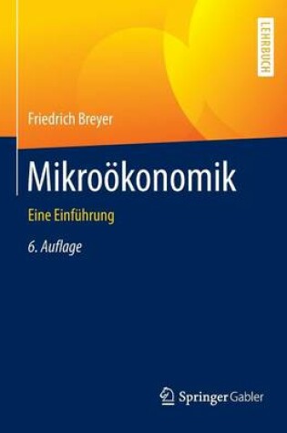 Cover of Mikroökonomik