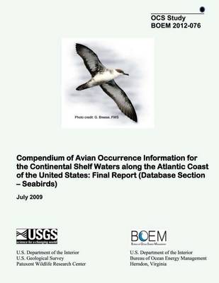 Book cover for Compendium of Avian Occurance Information for the Continental Shelf Waters along the Atlantic Coast of the Untied States