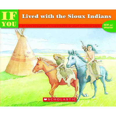 Book cover for If You Lived with the Sioux Indians