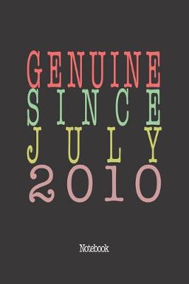 Book cover for Genuine Since July 2010