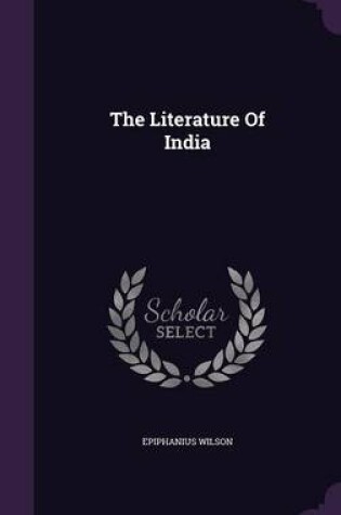 Cover of The Literature of India