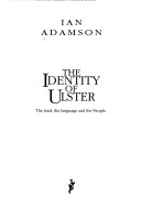 Book cover for Identity of Ulster