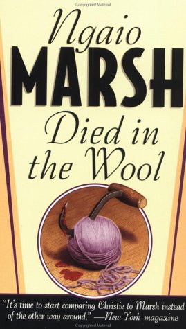 Book cover for Died in the Wool